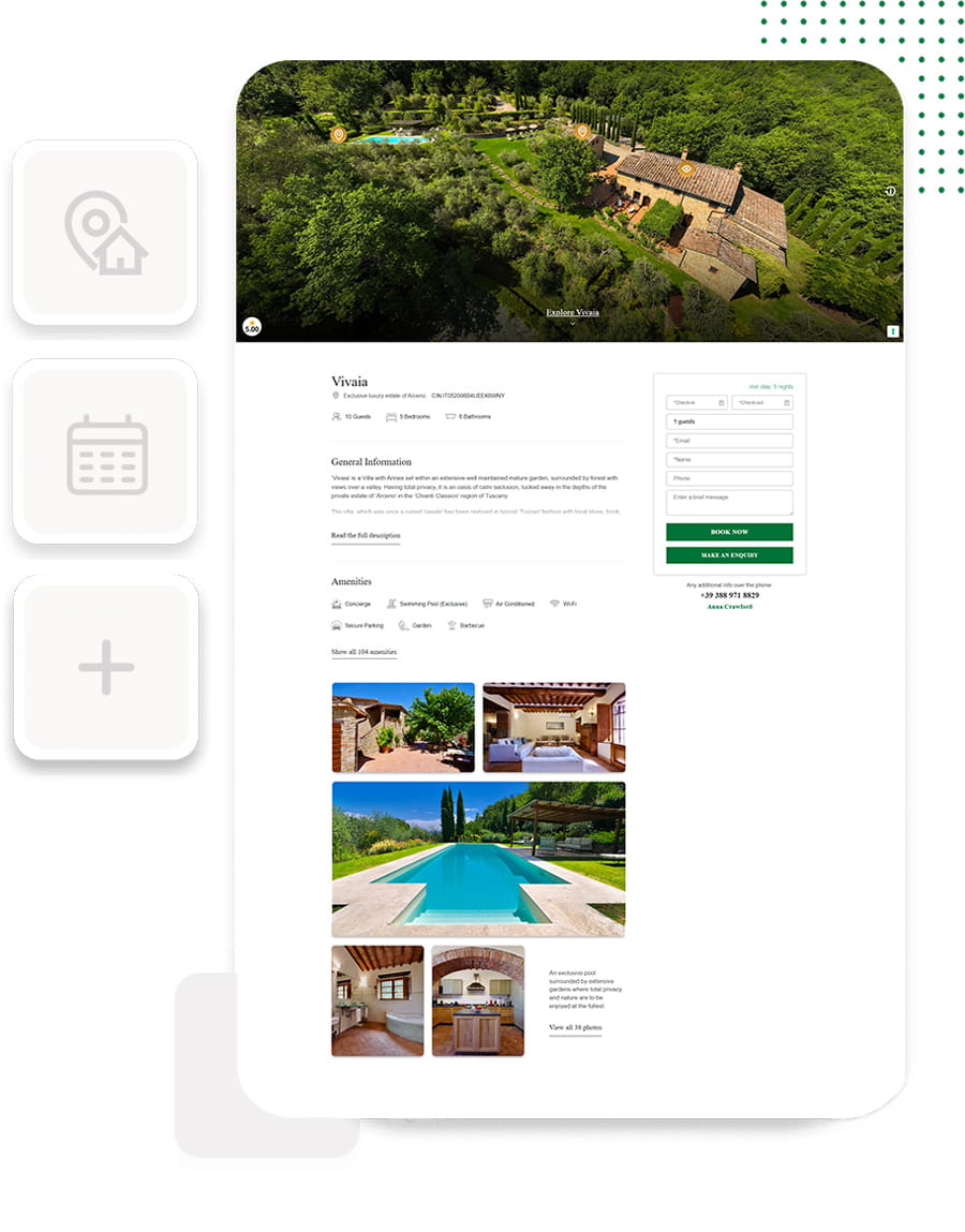 luxury Tuscan Villas for Rent